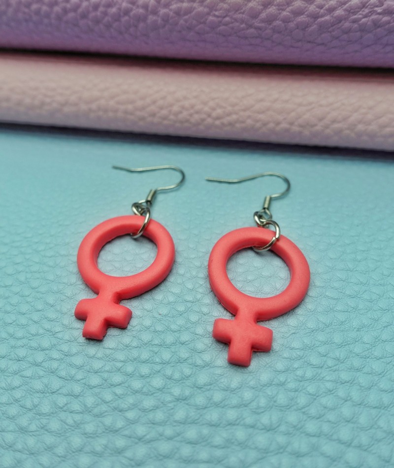 Gender Symbol Earrings 