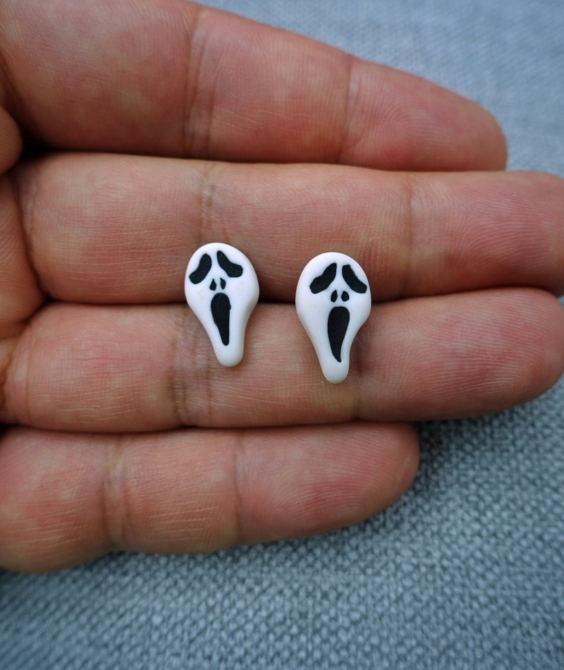 Scary Stud Earrings 