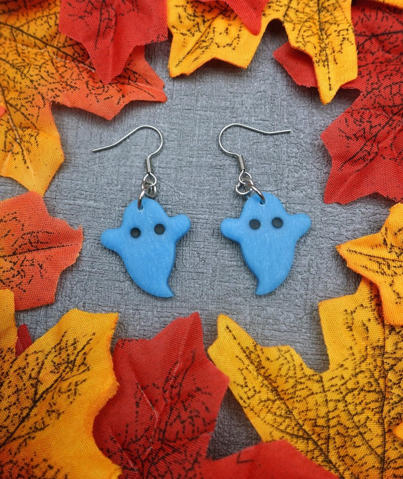 Spooky Ghost Earrings 
