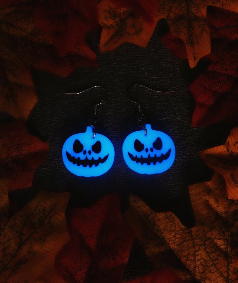 Pumpkin Halloween Earrings 