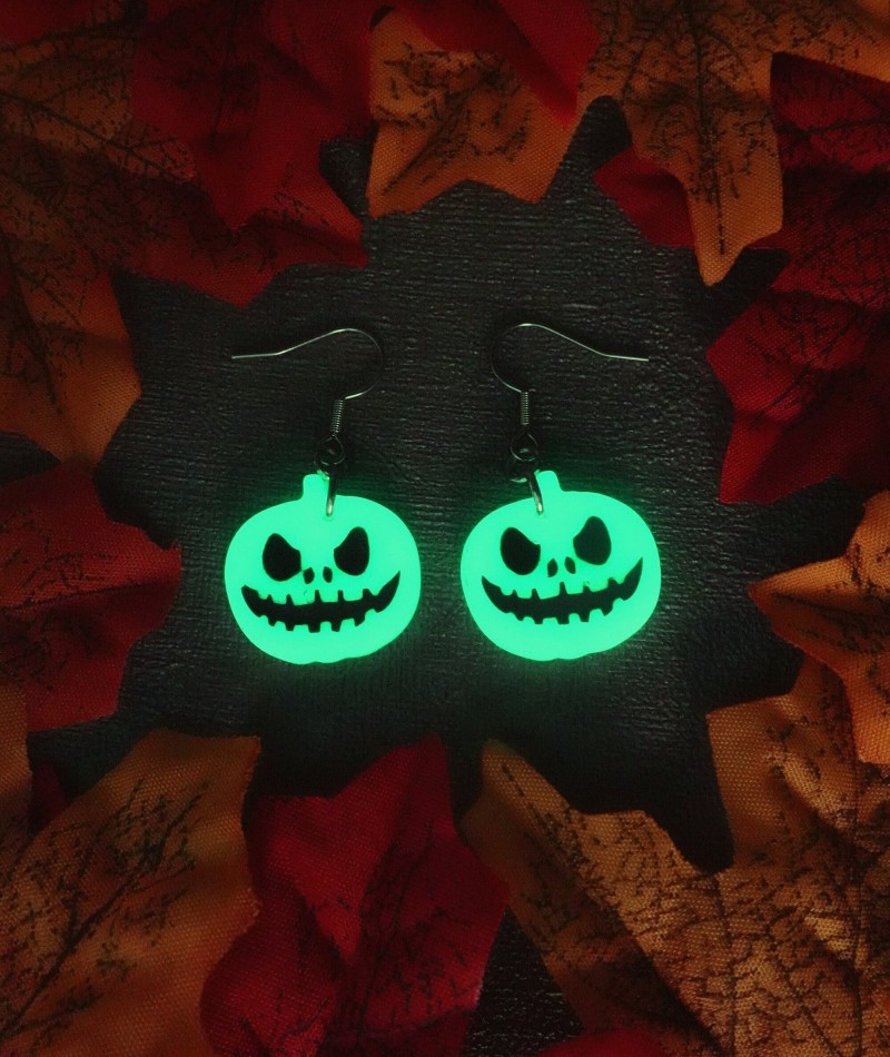 Pumpkin Halloween Earrings 