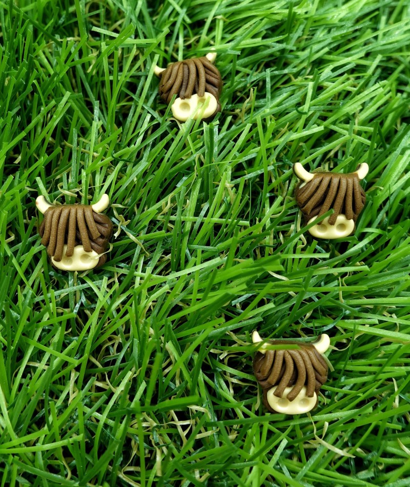 Highland Cow Earrings 