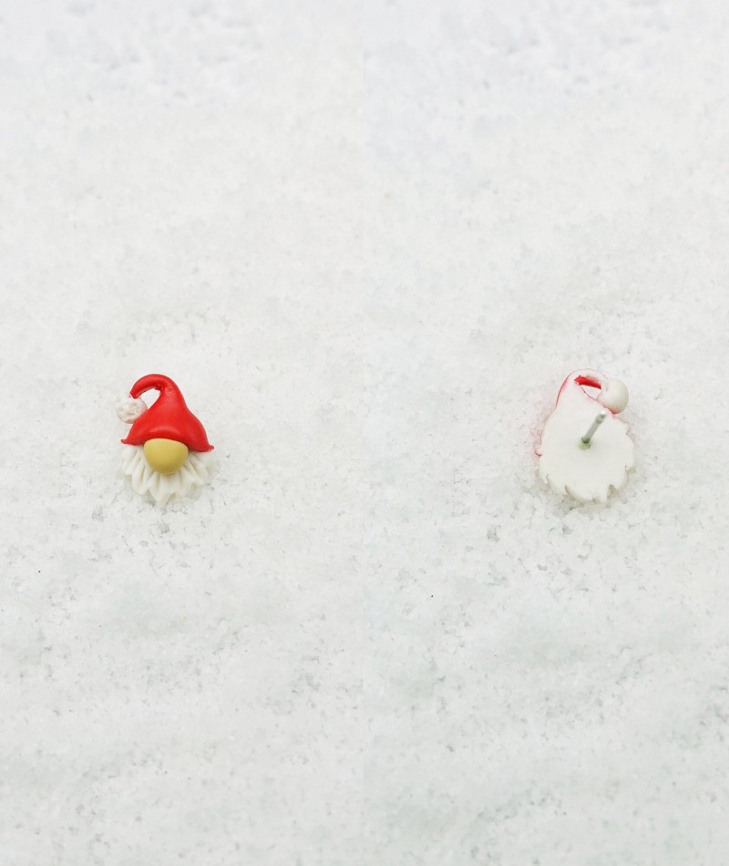 Santa Gonk Earrings 