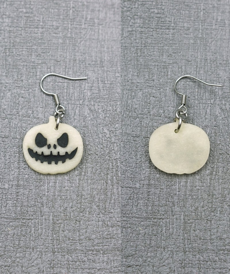 Pumpkin Halloween Earrings 