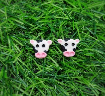 Cow Stud Earrings 