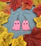 Scary Ghost Earrings 