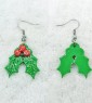 Christmas Holly Earrings 